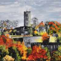 oelbild_sparrenburg-im-herbst